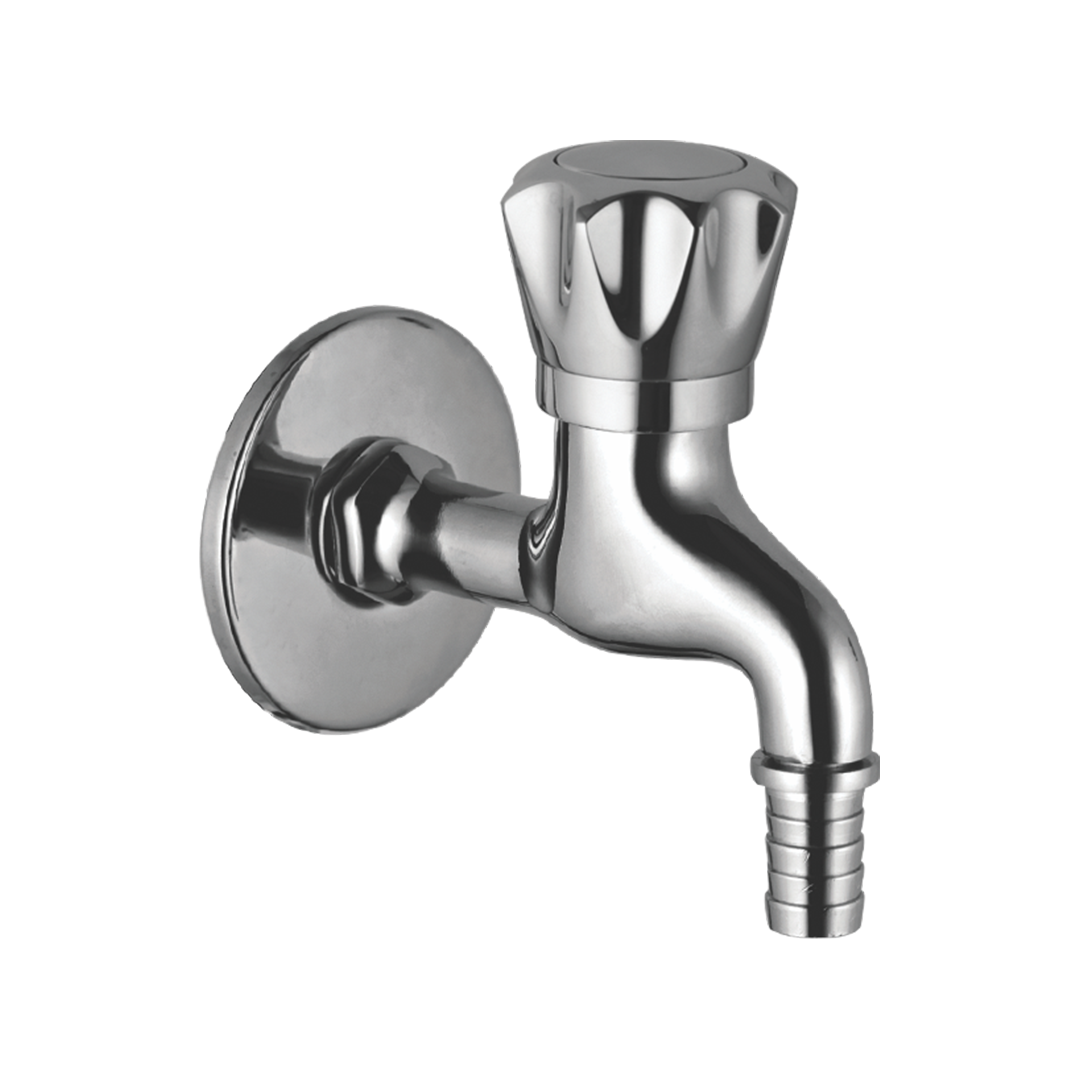 Bib Cock Nozzle With Wall Flange