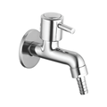 Bib Cock Nozzle With Wall Flange