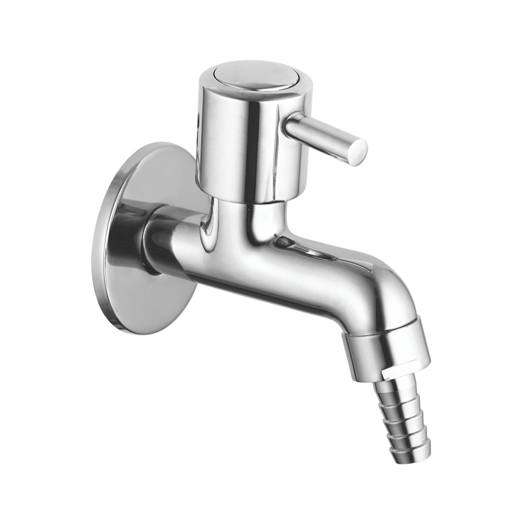 Bib Cock Nozzle With Wall Flange