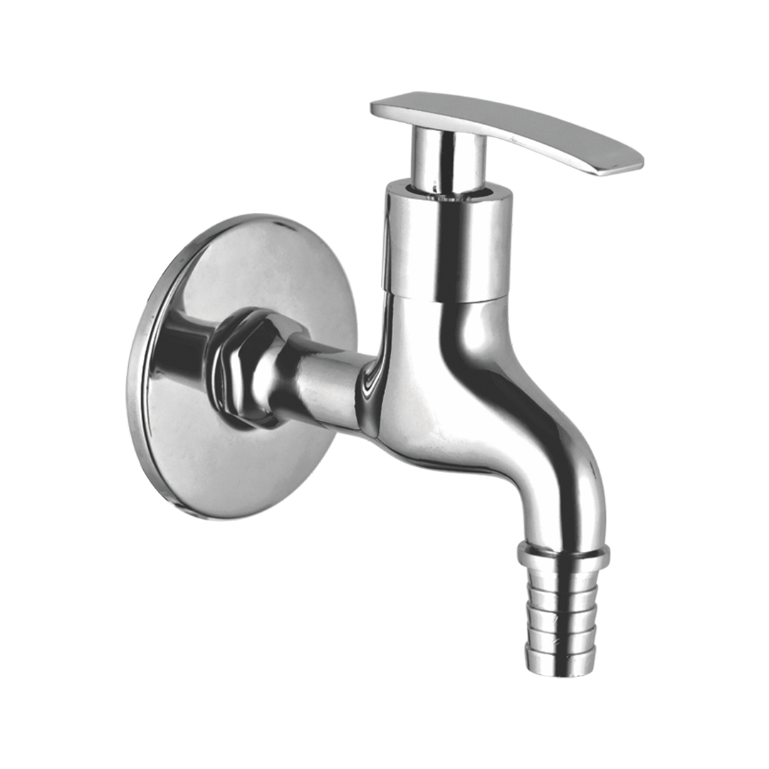 Bib Cock Nozzle With Wall Flange