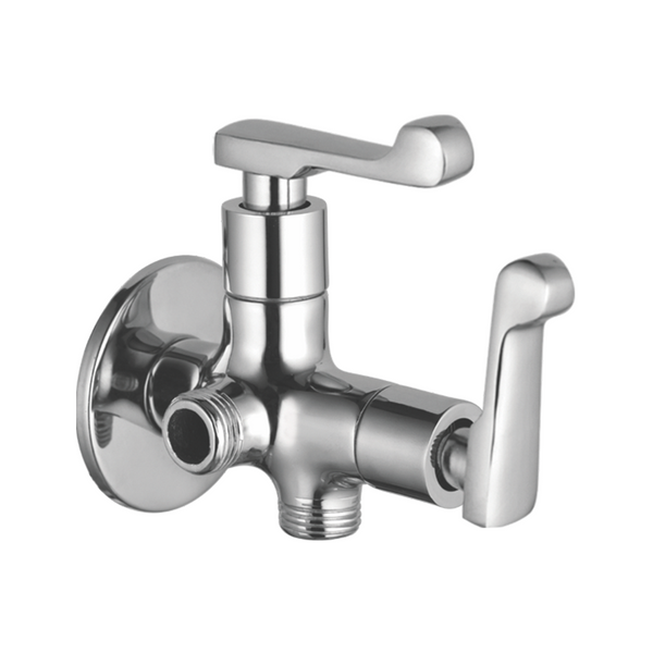Angle Valve Two In One With Wall Flange