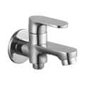 Bib Cock Two In One With Single Handle And Wall Flange