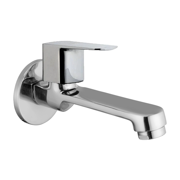 Bib Cock Long Nose With Wall Flange