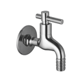 Bib Cock Nozzle 1/2 X 3/4 With Wall Flange