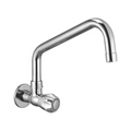 Sink Cock With 200 MM (8") Swivel Spout And Wall Flange