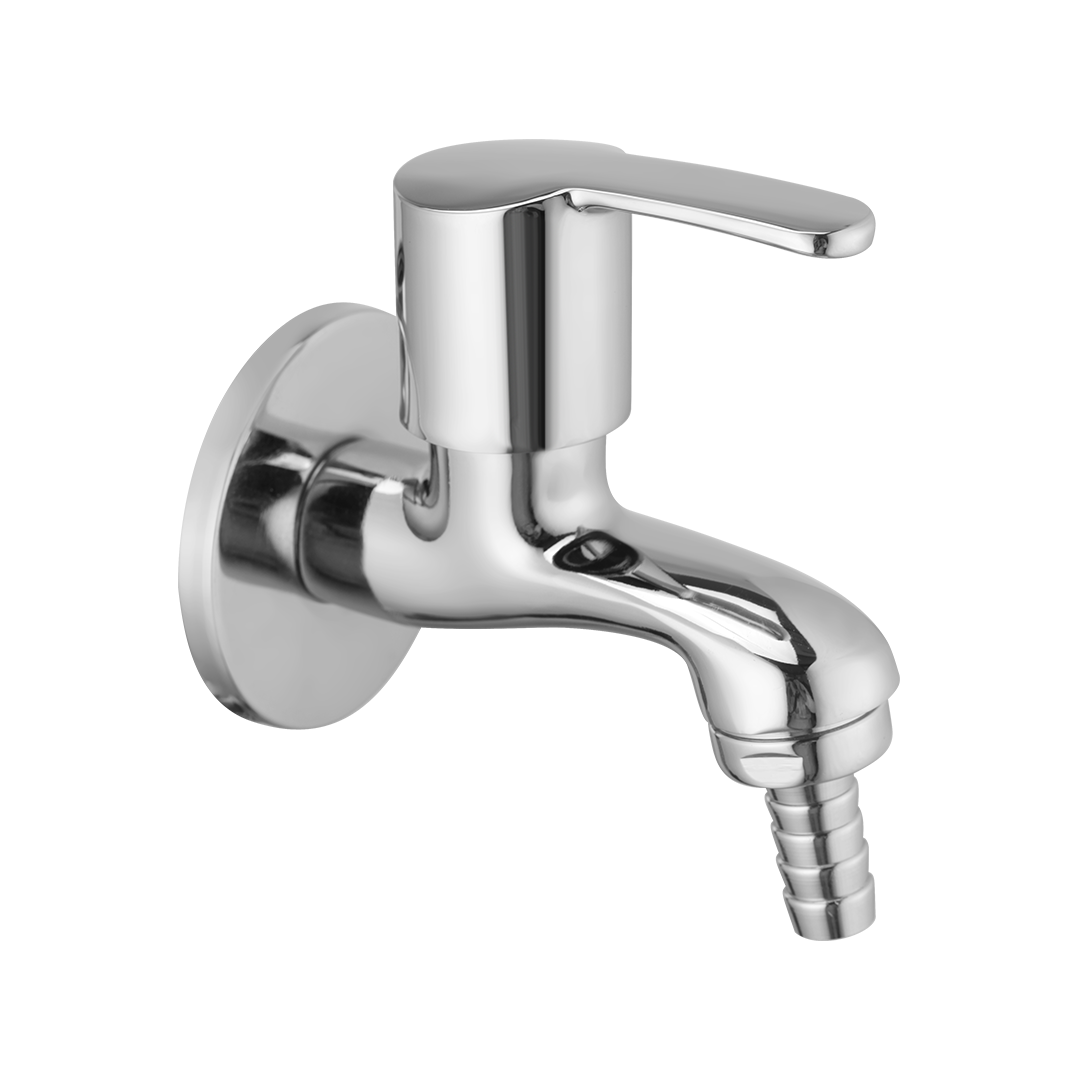 Bib Cock Nozzle With Wall Flange