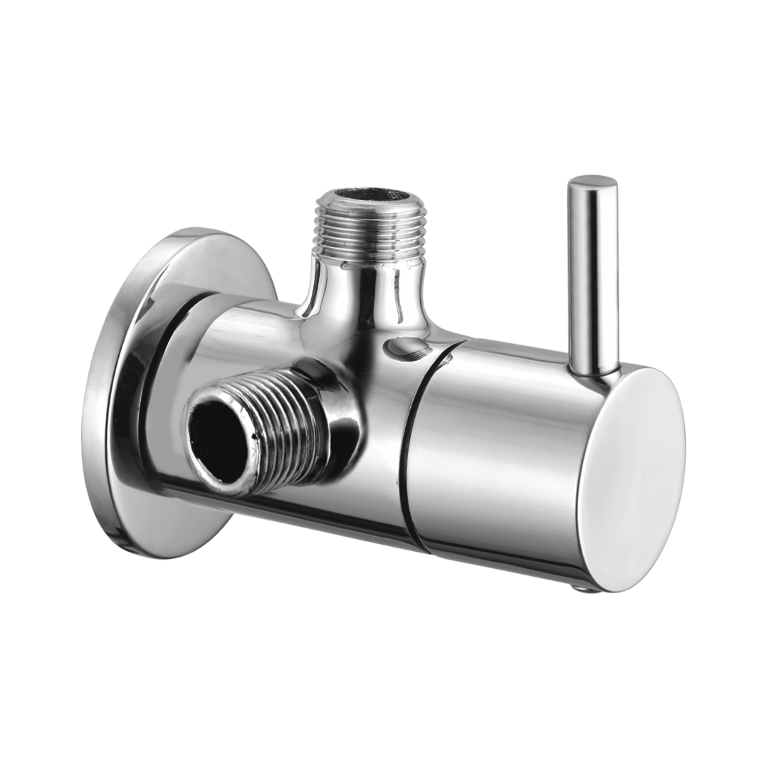 Angle Valve Two In One With Wall Flange
