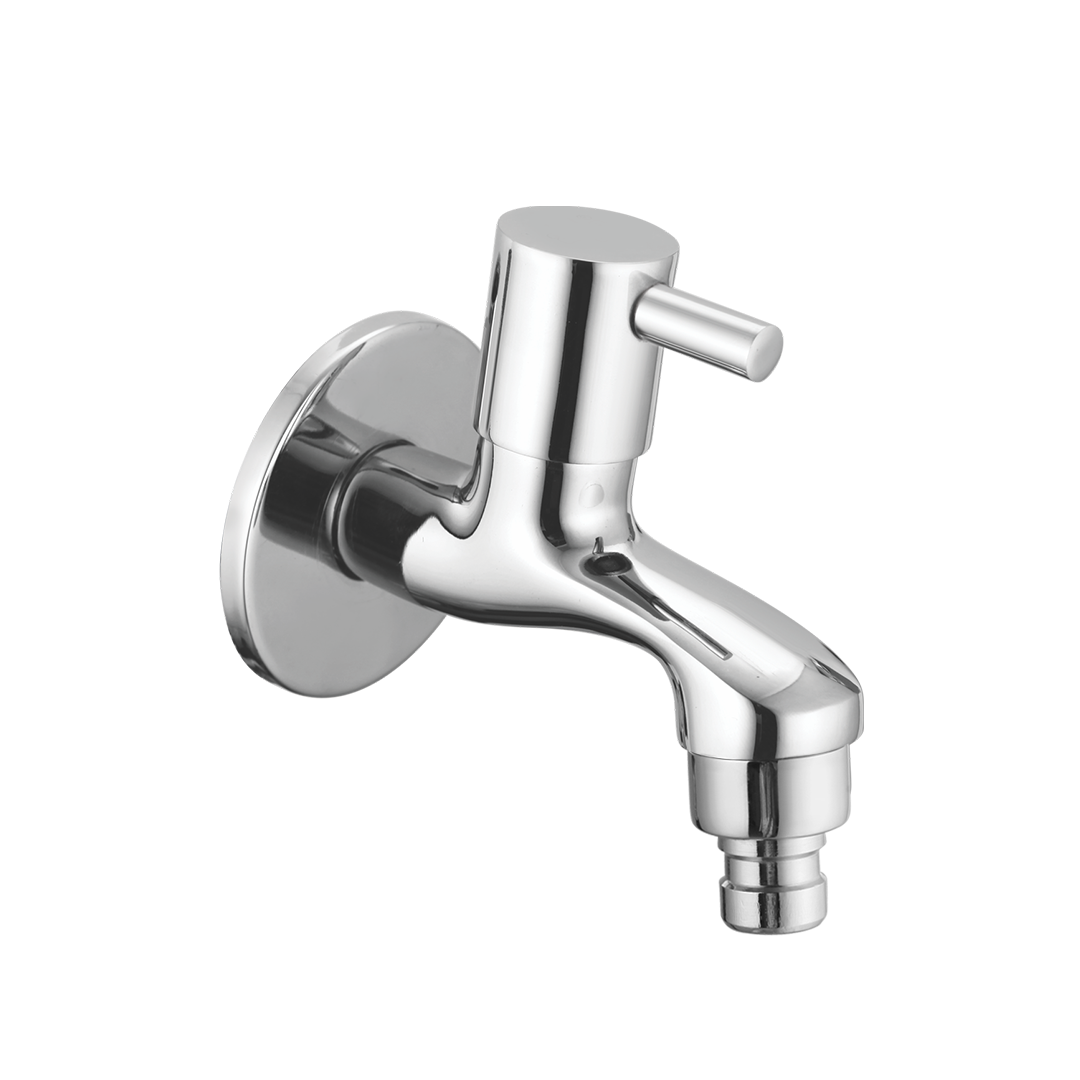 Washing Cock With Wall Flange