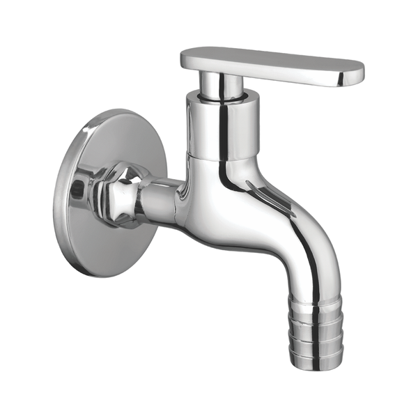 Bib Cock Nozzle 1/2 X 3/4 With Wall Flange