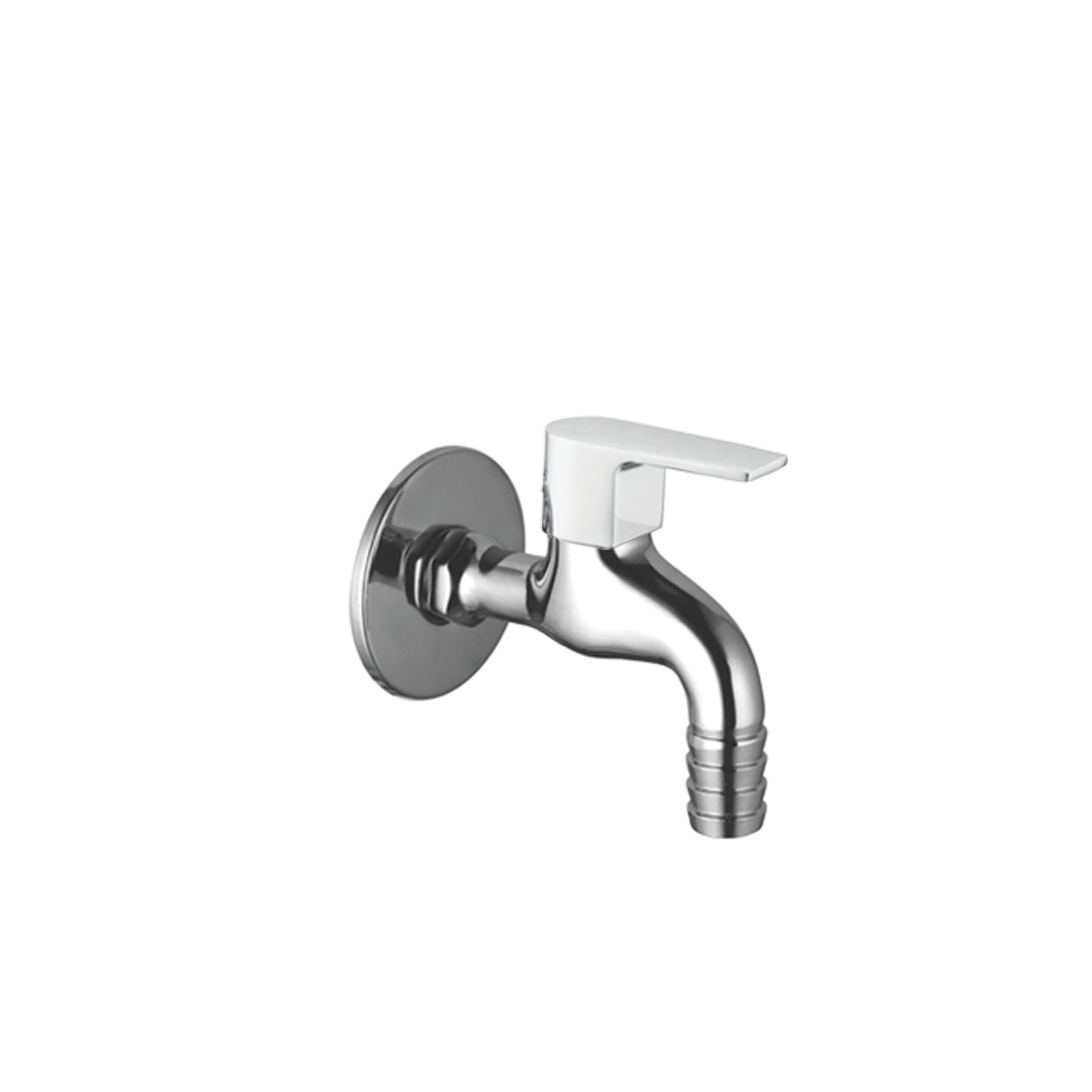 Bib Cock Nozzle 1/2 X 3/4 With Wall Flange