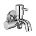 Bib Cock Two In One With Wall Flange