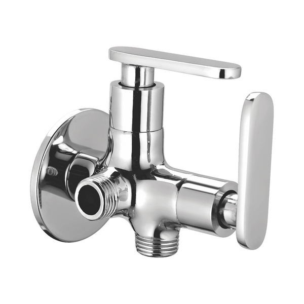 Angle Valve Two In One With Wall Flange