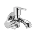 Bib Cock Two In One With Wall Flange