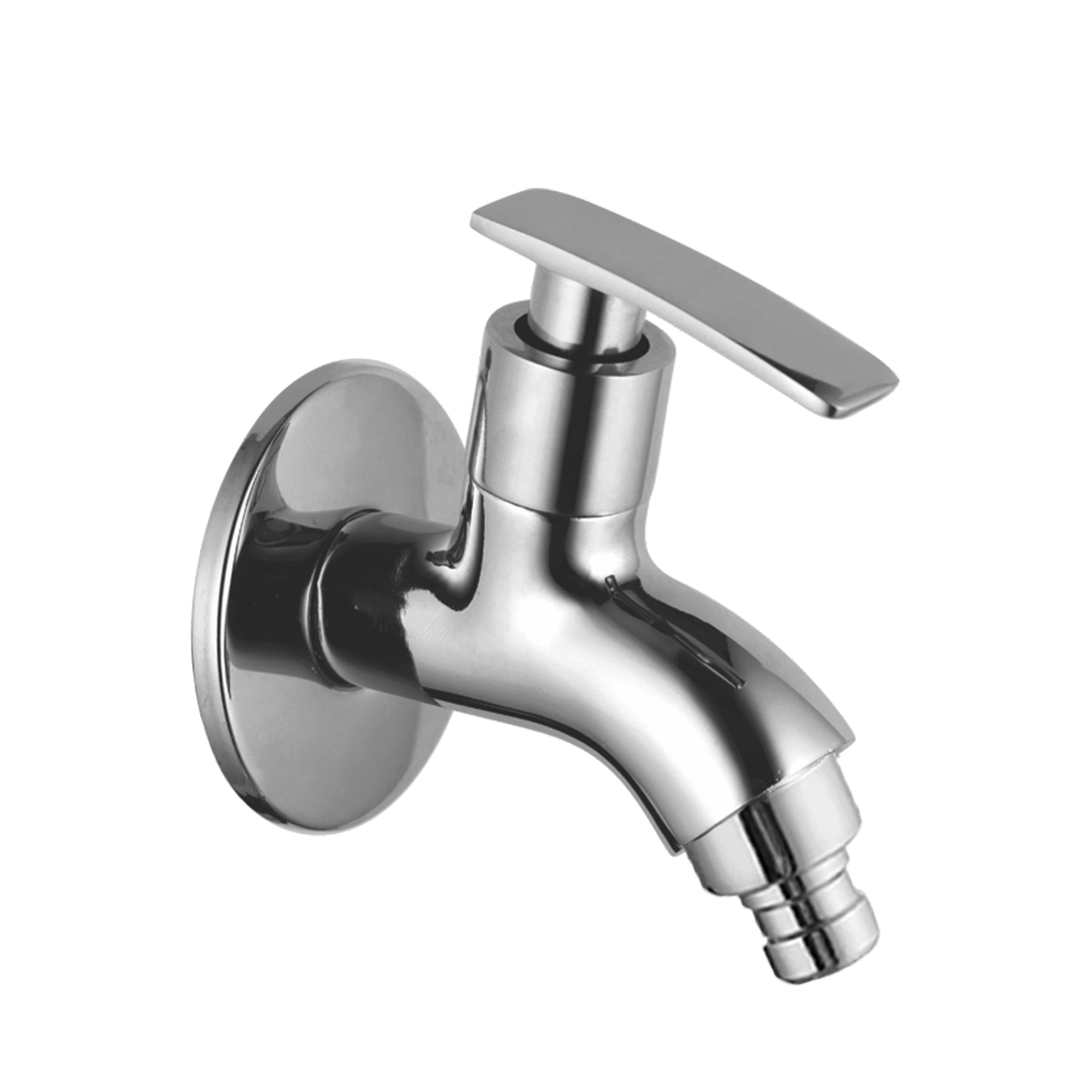 Washing Cock With Wall Flange