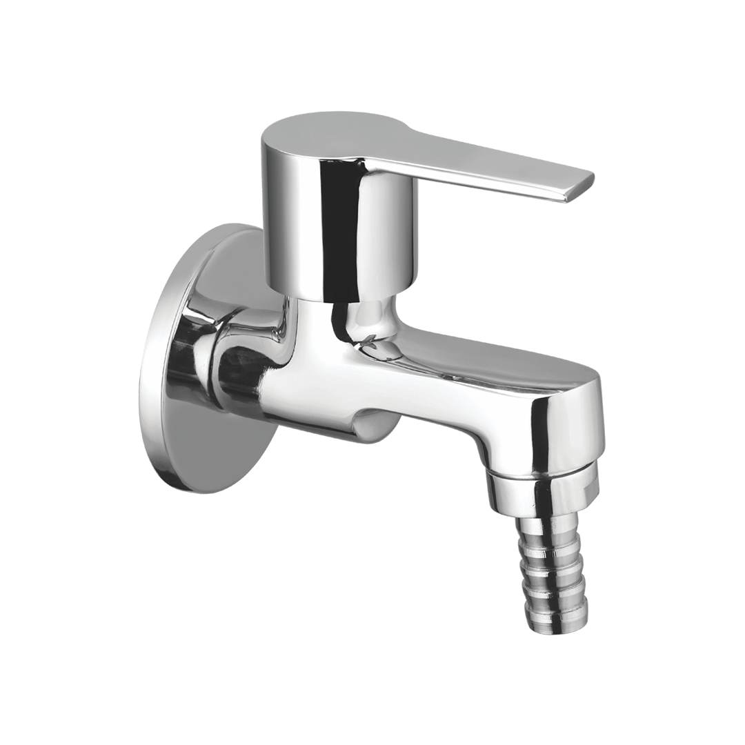 Bib Cock Nozzle With Wall Flange