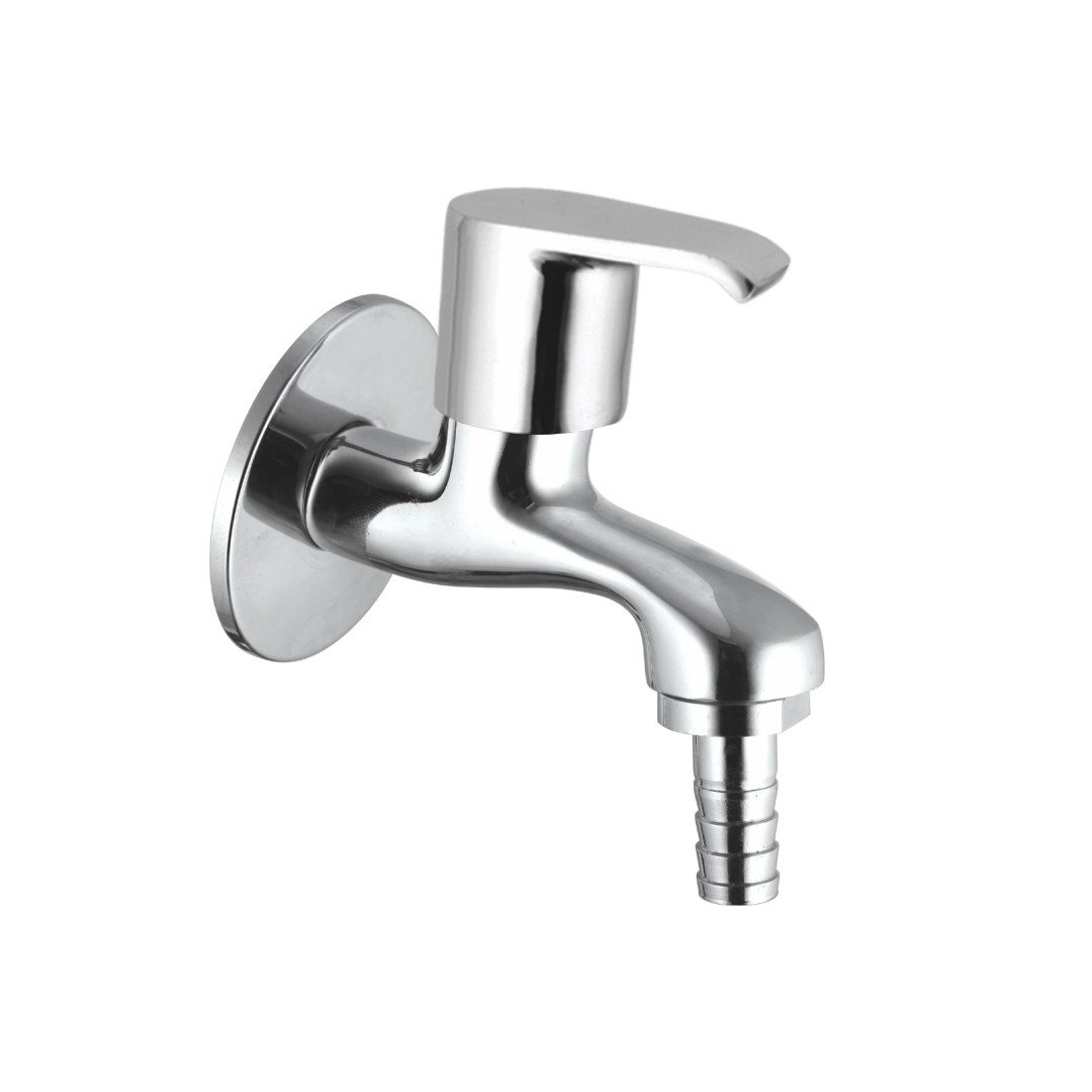 Bib Cock Nozzle With Wall Flange