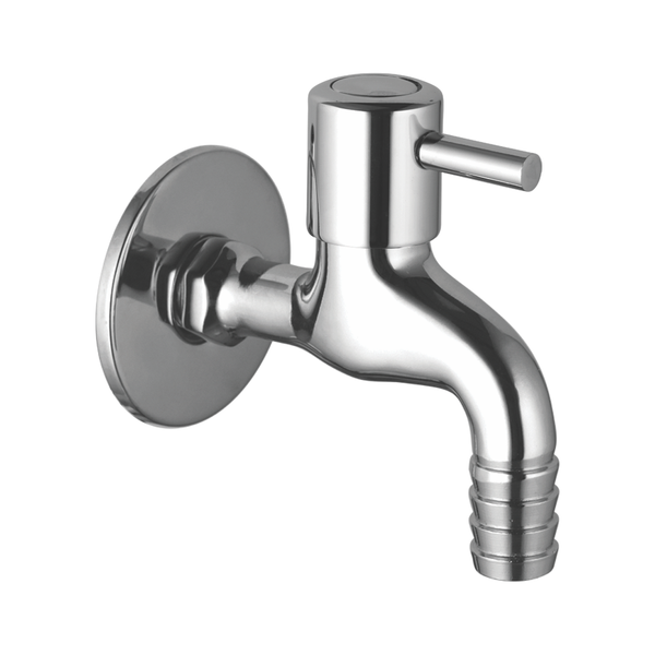 Bib Cock Nozzle 1/2 X 3/4  With Wall Flange