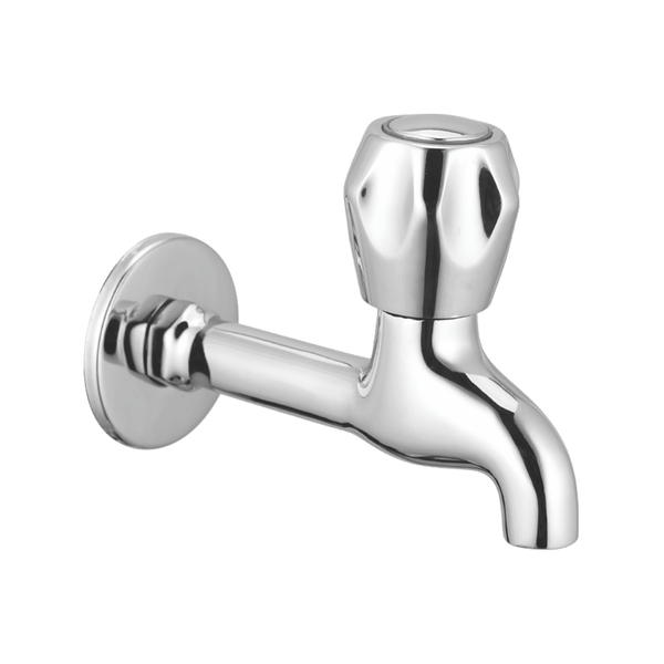 Bib Cock Long Nose With Wall Flange