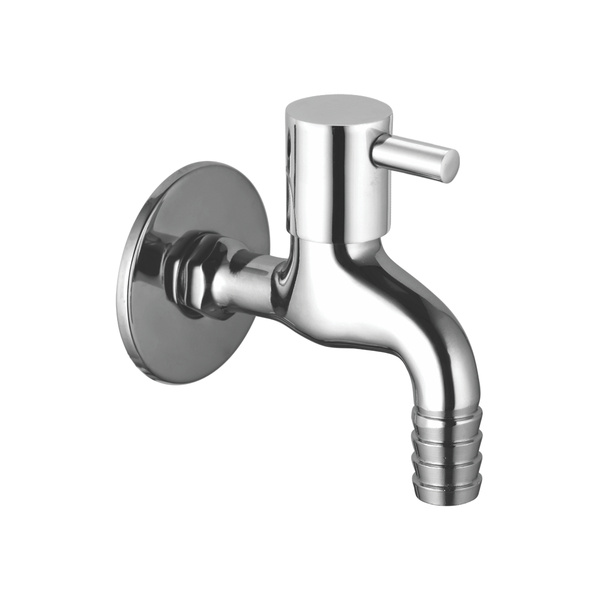 Bib Cock Nozzle 1/2 X 3/4 With Wall Flange