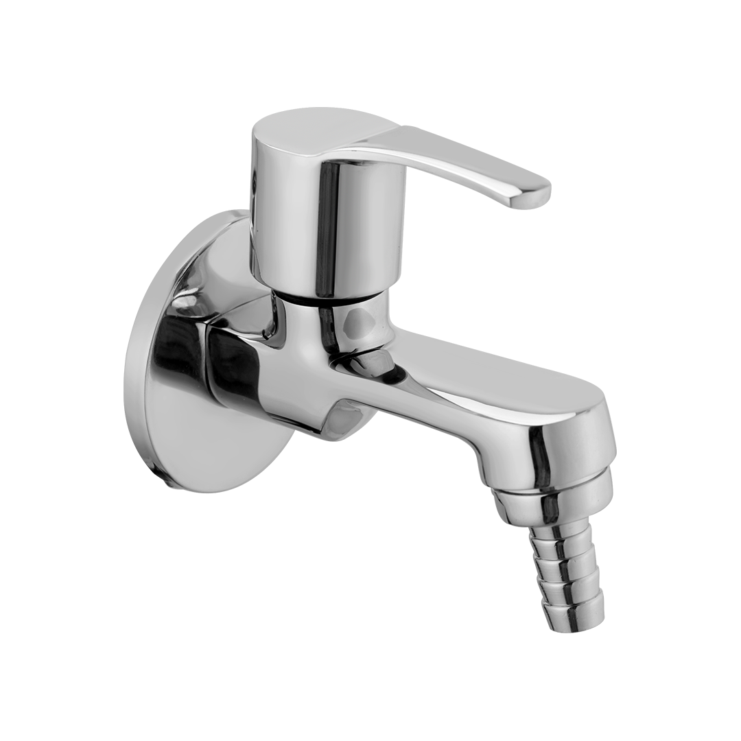 Bib Cock Nozzle With Wall Flange