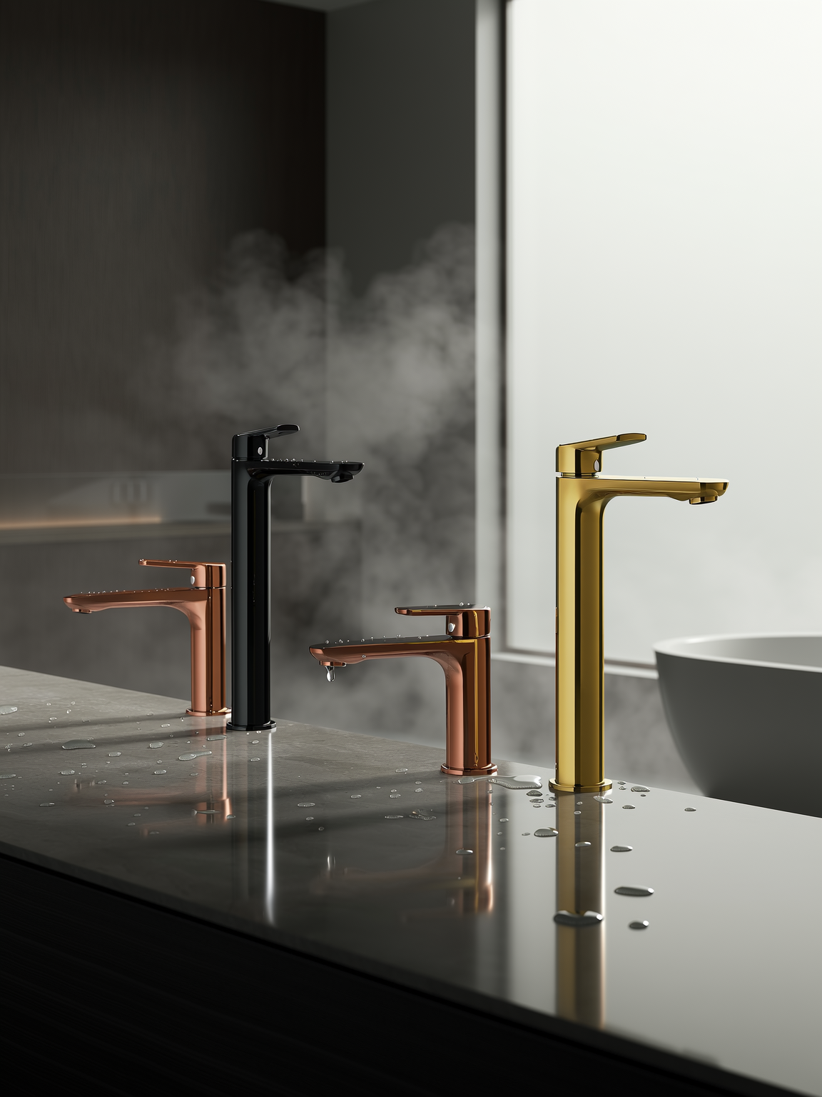 From a land where water is worshipped, We design with intention